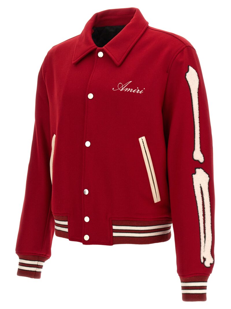 'Bones' bomber jacket Man AMIRI Red