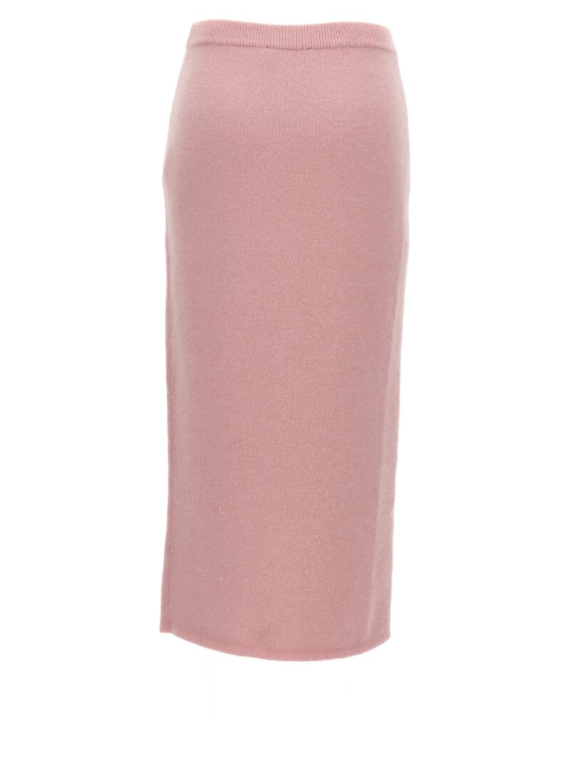 'Pink Embellished Knit Midi' skirt AW24079MSKPPINK SELF PORTRAIT Pink