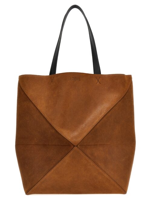 'Puzzle Fold XL' shopping bag LOEWE Brown