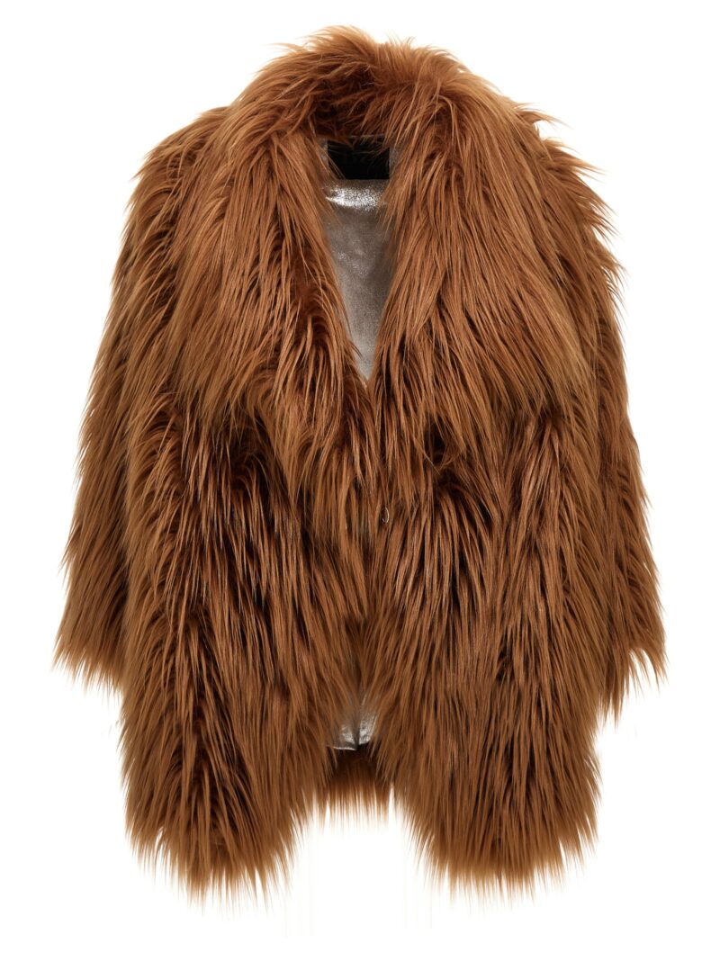 'Bacon' faux fur B&B COUTURE Brown