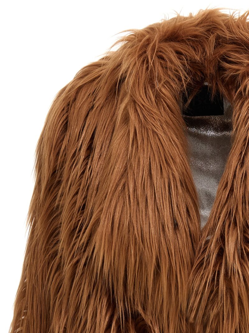 'Bacon Short' faux fur Woman B&B COUTURE Brown