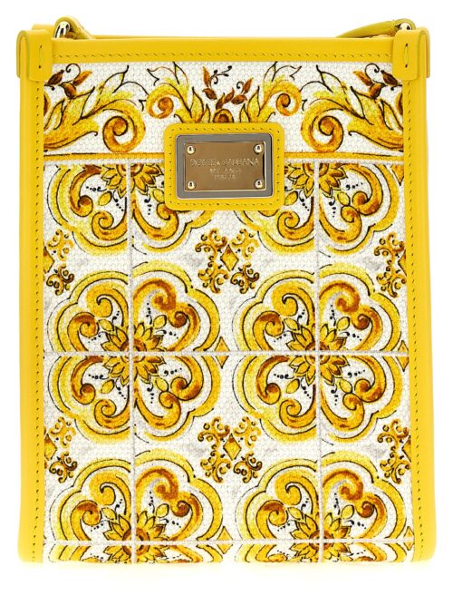 'Maiolica' crossbody bag DOLCE & GABBANA Yellow