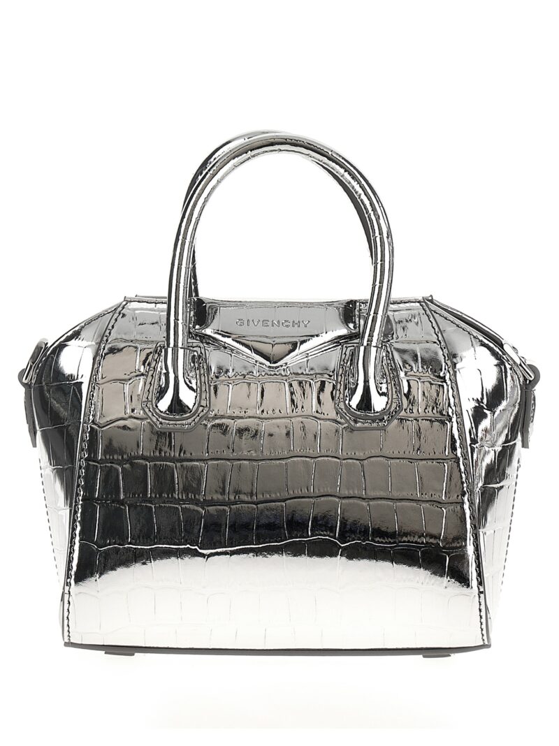 'Antigona Toy' handbag GIVENCHY Silver