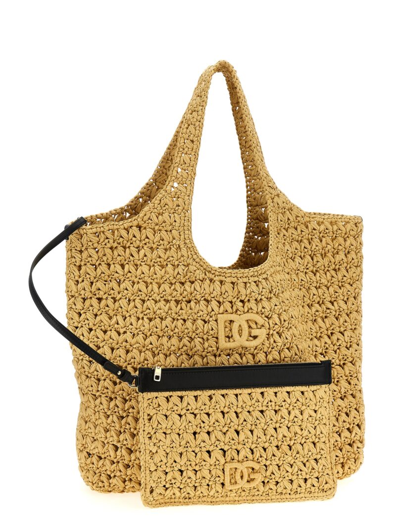 '3.5' shopping bag Woman DOLCE & GABBANA Beige