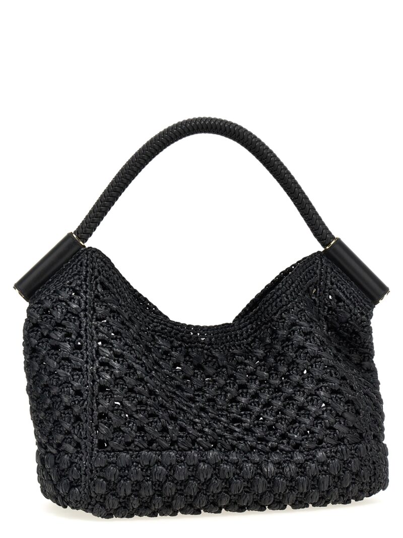 Raffia shopping bag BB7662A45478B956 DOLCE & GABBANA Black