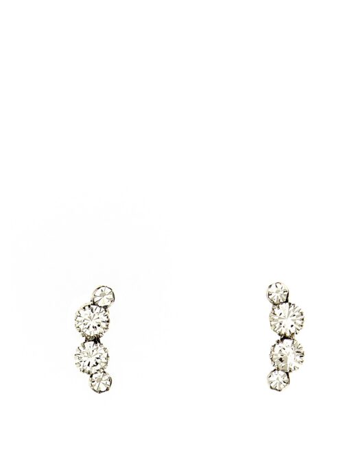 Crystal earrings ISABEL MARANT Silver