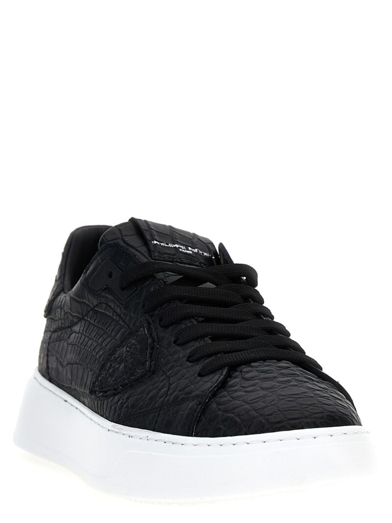 'Temple Low Man' sneakers BTLUCV01 PHILIPPE MODEL White/Black