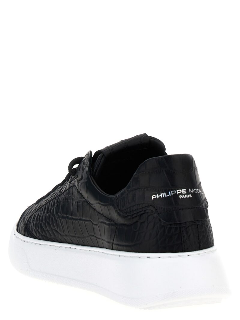 'Temple Low Man' sneakers Man PHILIPPE MODEL White/Black