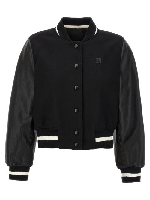 'Varsity' bomber jacket GIVENCHY White/Black