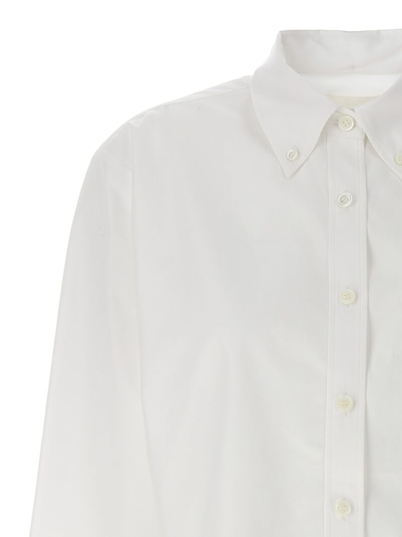 Cropped logo shirt Woman GIVENCHY White