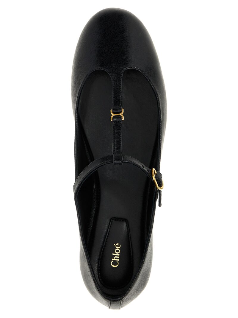 Ballerina 'Marcie' 100% sheep leather CHLOÉ Black