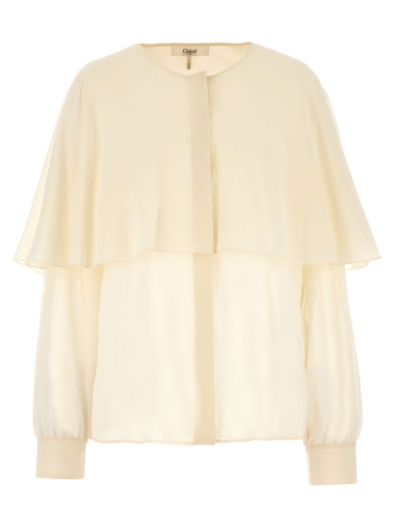 Cape shirt CHLOÉ White