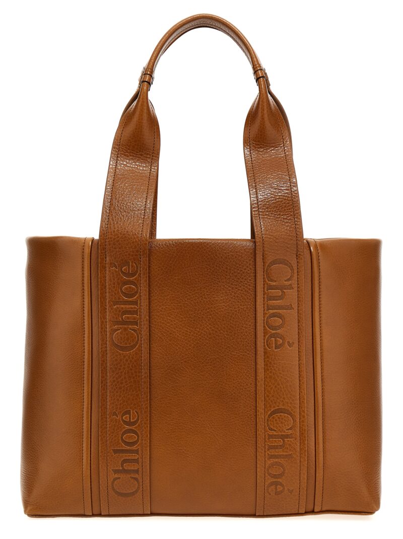 Medium 'Woody' Shopping CHLOÉ Brown