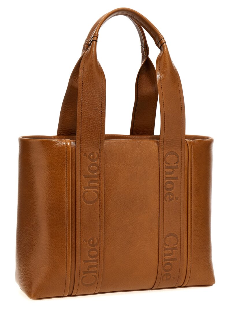 Medium 'Woody' Shopping CHC24AS434N8426M CHLOÉ Brown