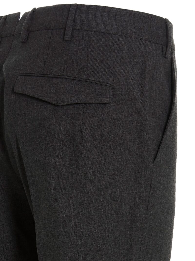 'Master' pants 95% virgin wool 5% elastane PT TORINO Gray