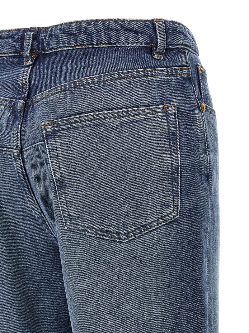 'Kylie' jeans 100% cotton A.P.C. Blue