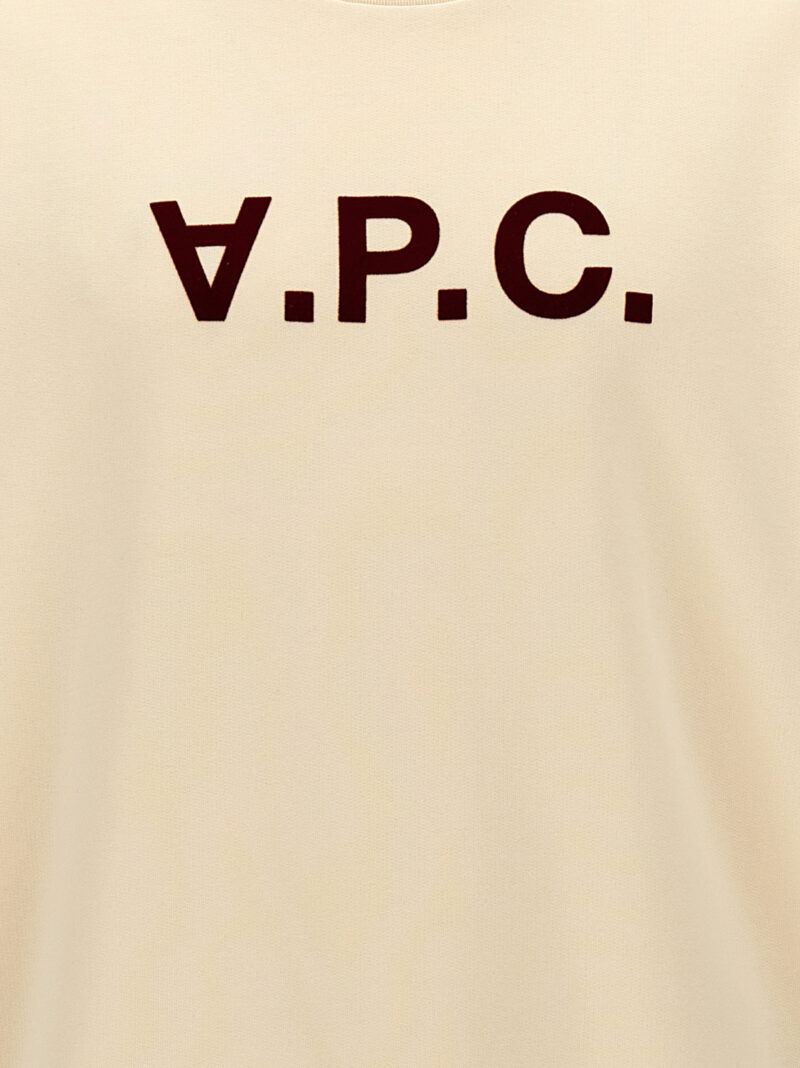 'Standard Grand VPC' sweatshirt 100% cotton A.P.C. Beige