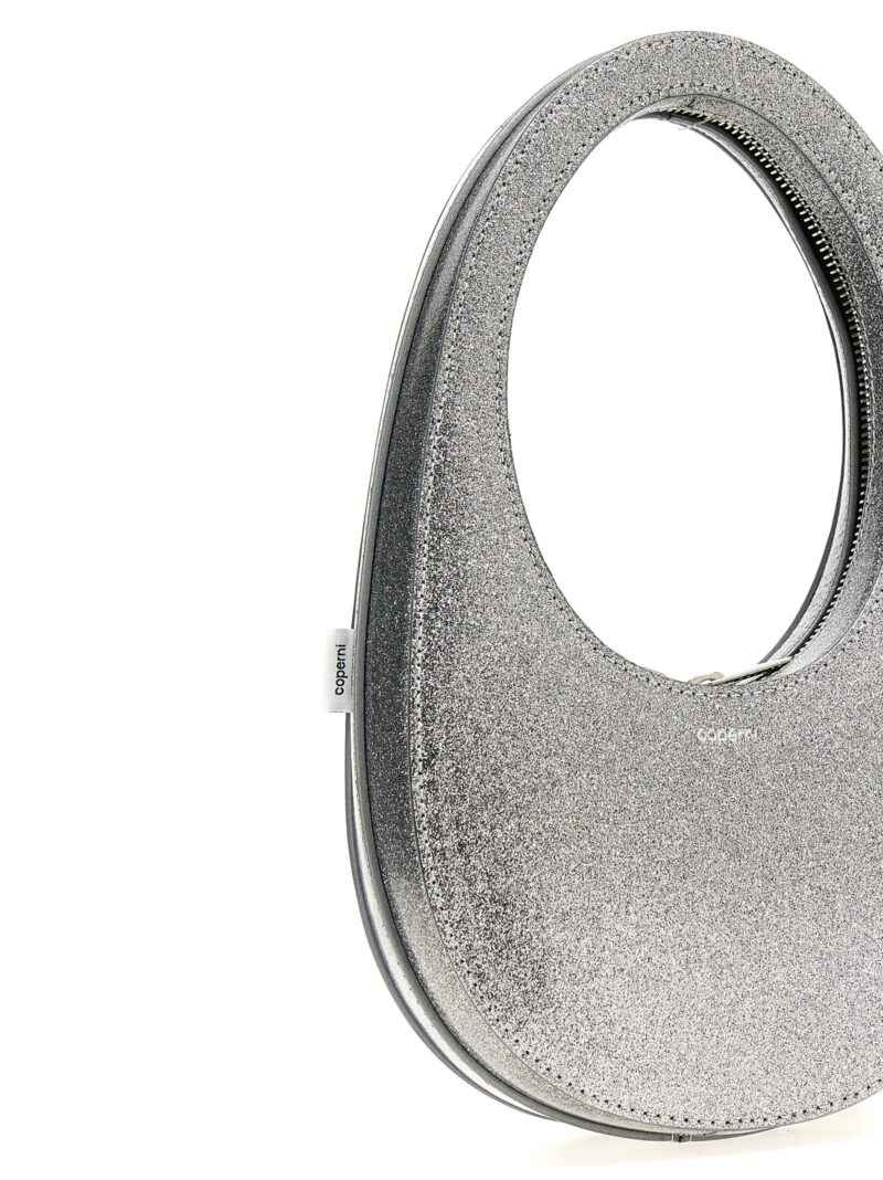 'Glitter Mini Swipe Bag' handbag Woman COPERNI Silver