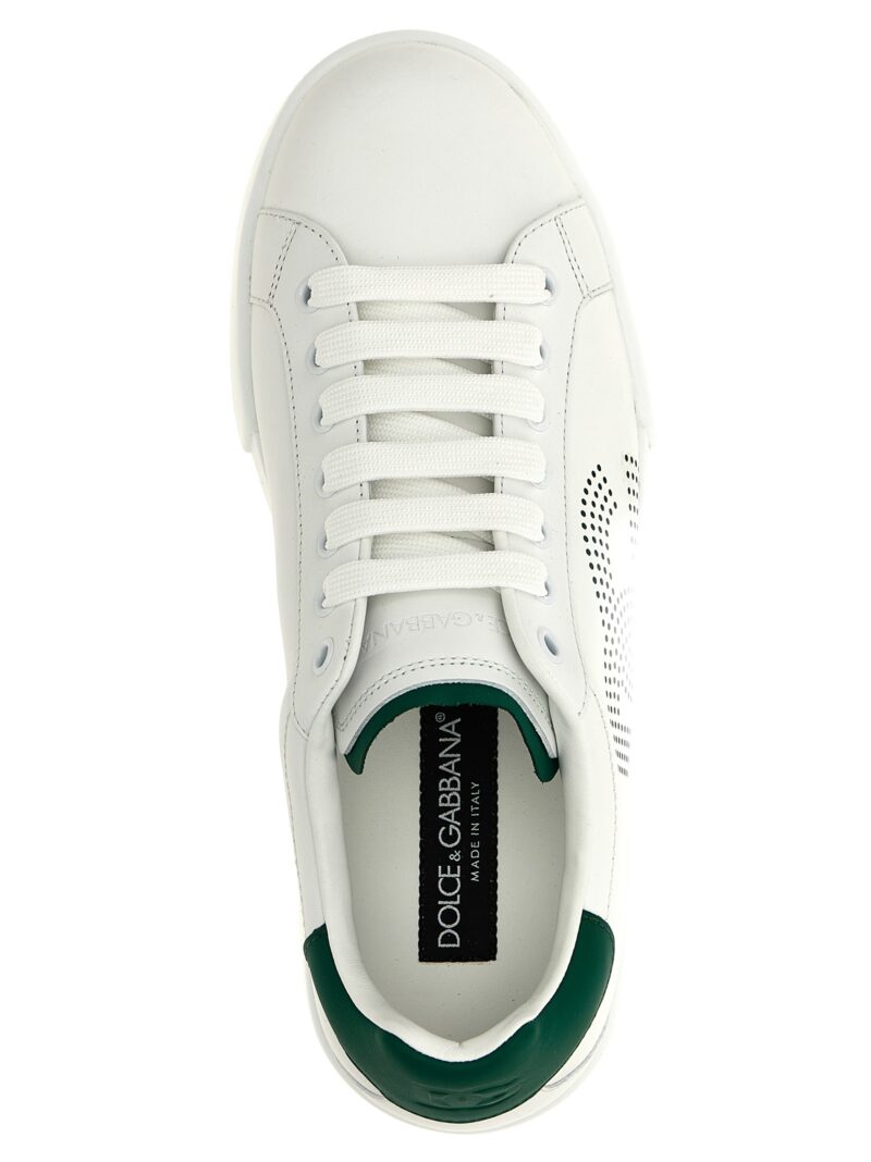 'Portofino' sneakers 100% calfskin leather (Bos Taurus) DOLCE & GABBANA Green