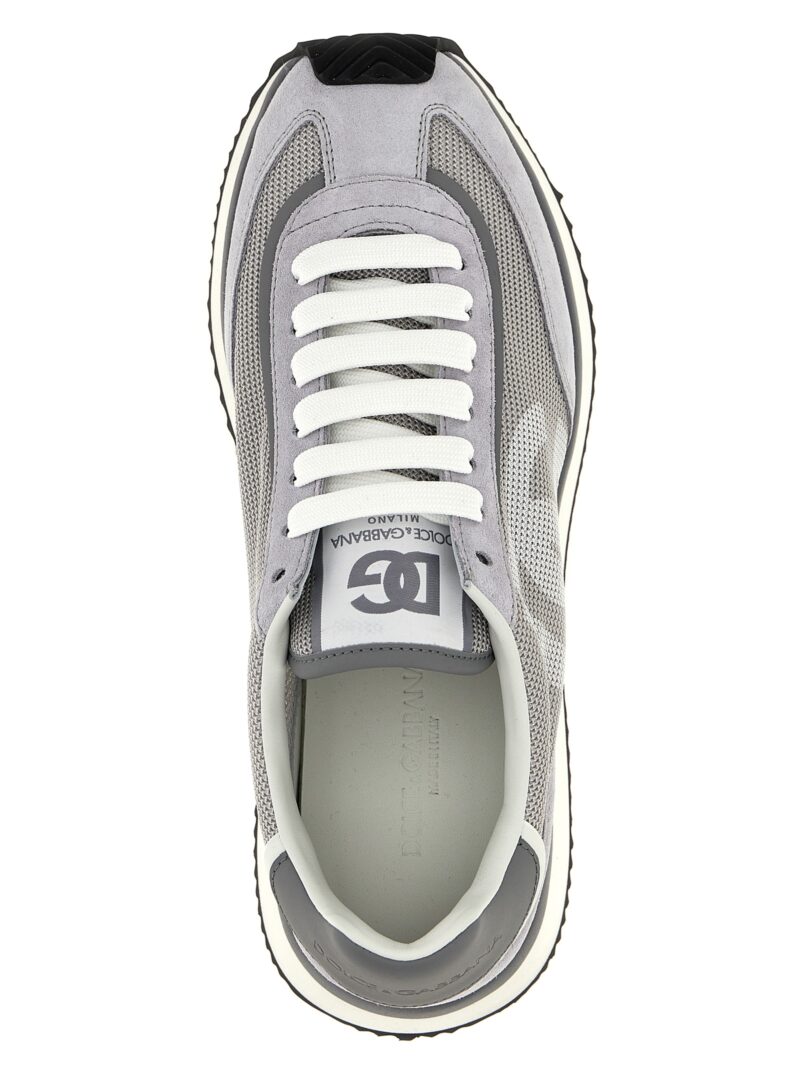 'DG Cuschion' sneakers 61% calf leather 36% polyester DOLCE & GABBANA Gray