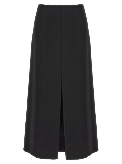 Long cloth skirt ERMANNO SCERVINO Black