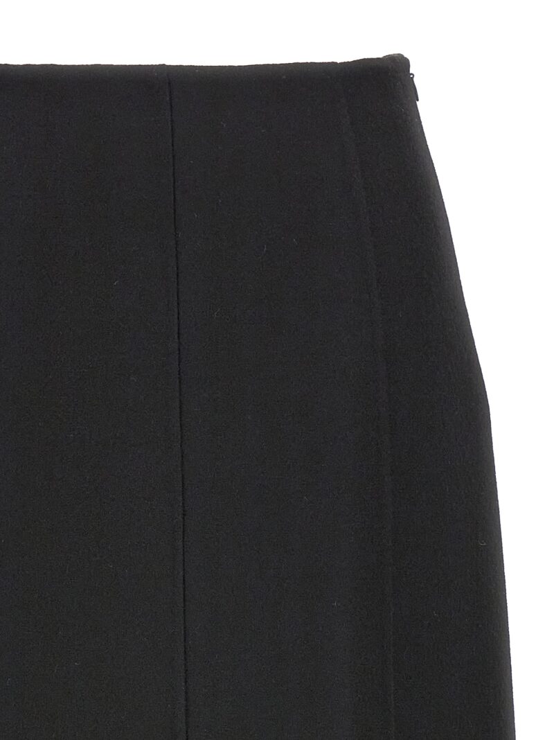 Long cloth skirt Woman ERMANNO SCERVINO Black