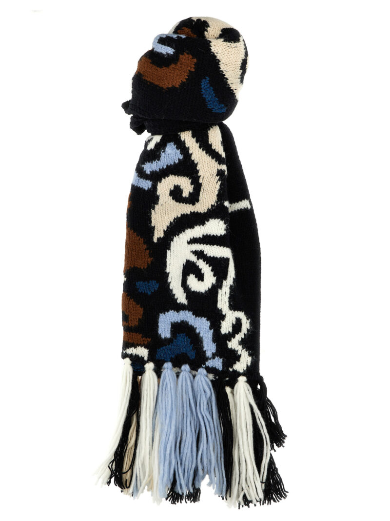 Maxi fringed scarf ERMANNO SCERVINO Multicolor