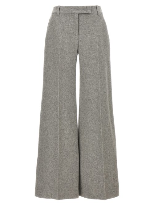 Tailored cloth trousers ERMANNO SCERVINO Gray