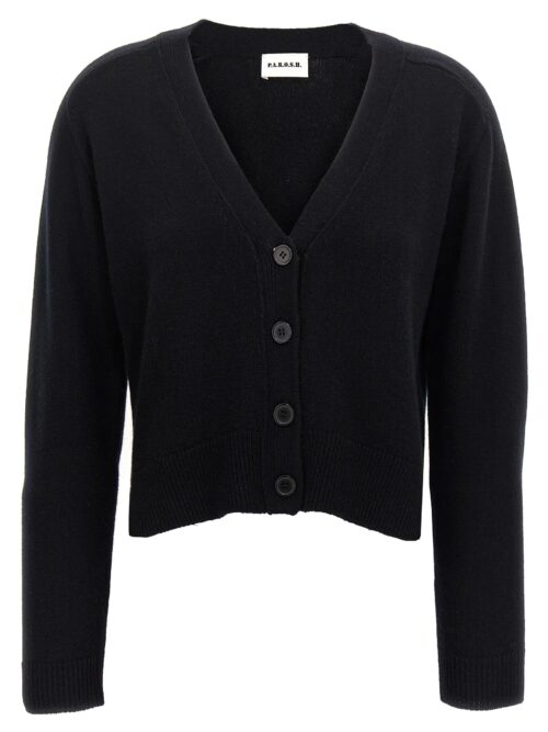 'Loos' cardigan P.A.R.O.S.H. Black