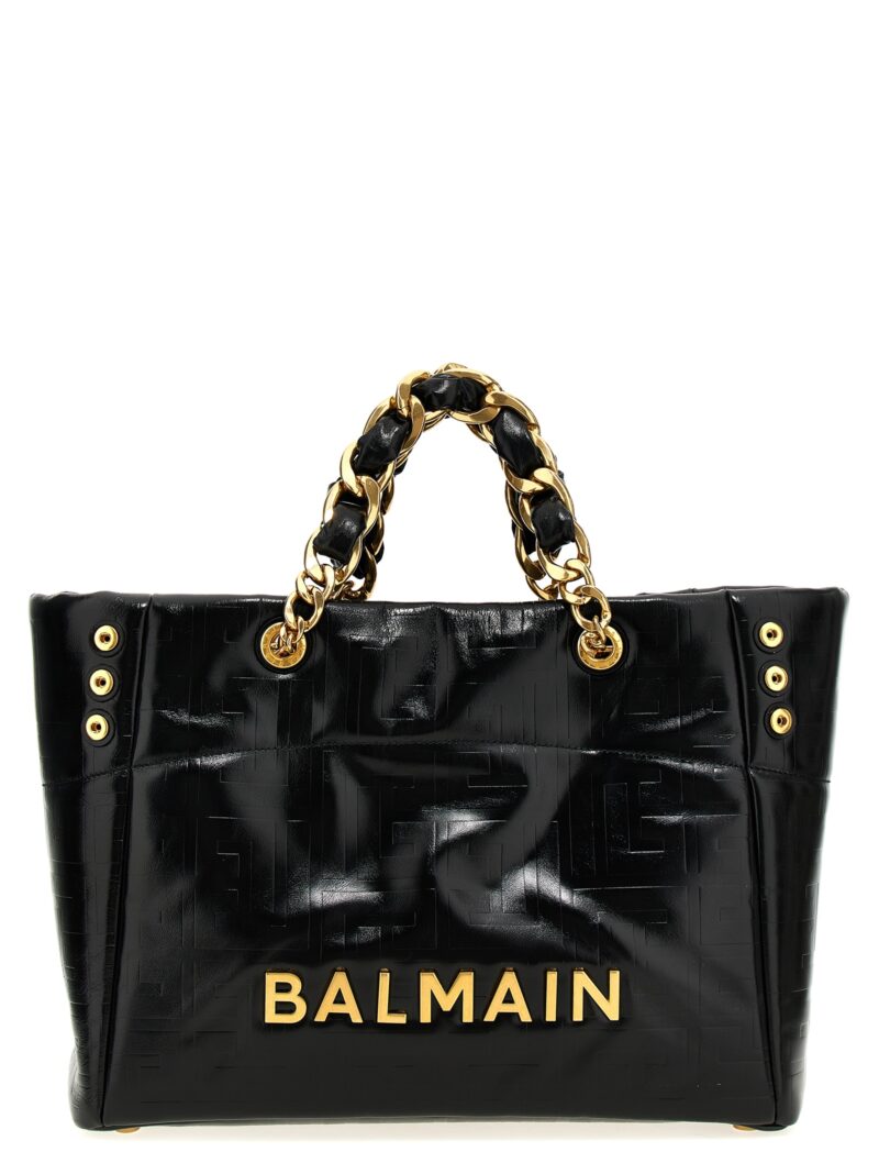 '1945 Soft' shopping bag BALMAIN Black