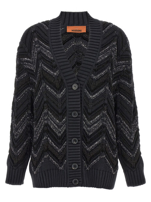 'Zig Zag' cardigan MISSONI Black