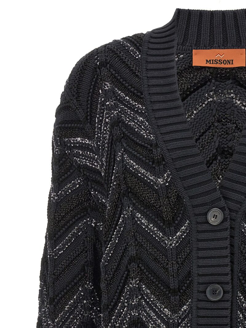 'Zig Zag' cardigan Woman MISSONI Black