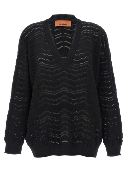 'Zig Zag' sweater MISSONI Black