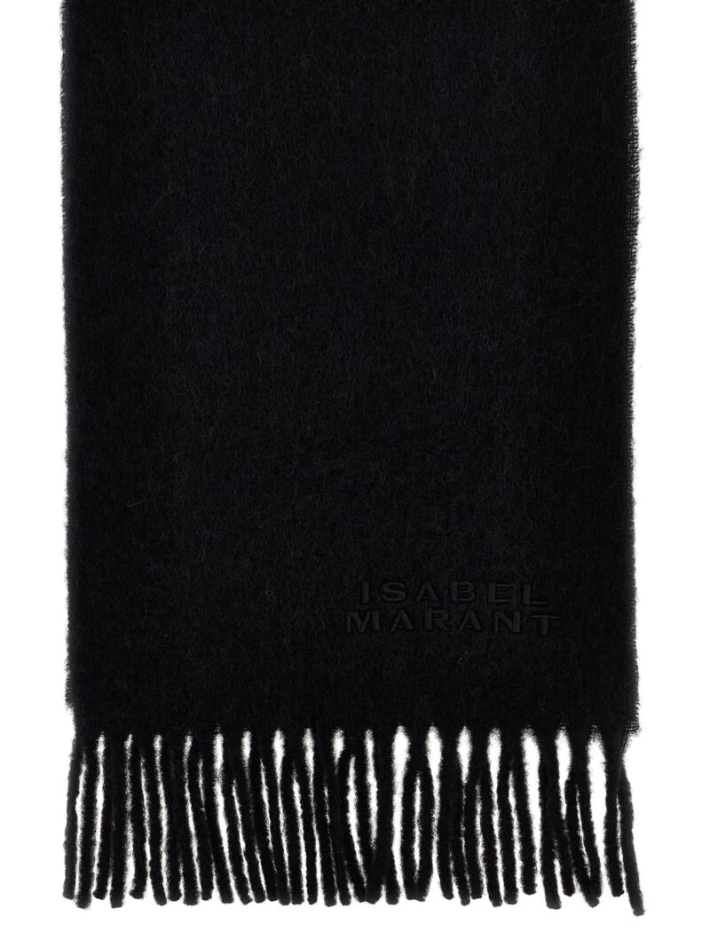 'Firny' scarf EC002XFBA4C04A01BK ISABEL MARANT Black