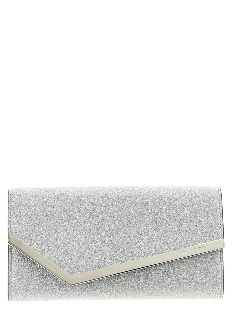 'emmie' clutch JIMMY CHOO Silver