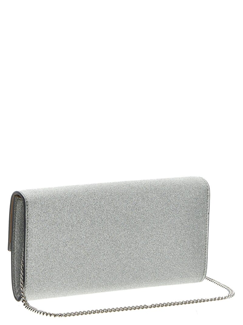 'emmie' clutch EMMIEIGTSILVER JIMMY CHOO Silver