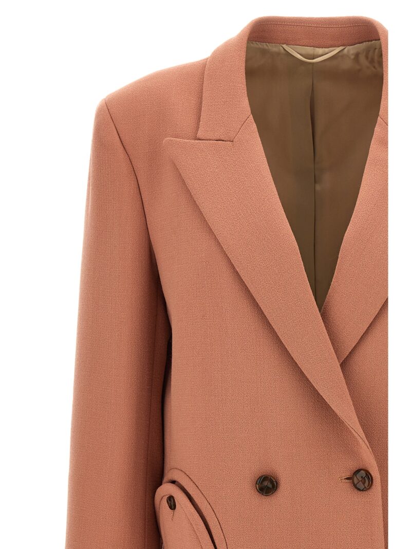 'Resolute Everynight' blazer Woman BLAZÉ MILANO Beige