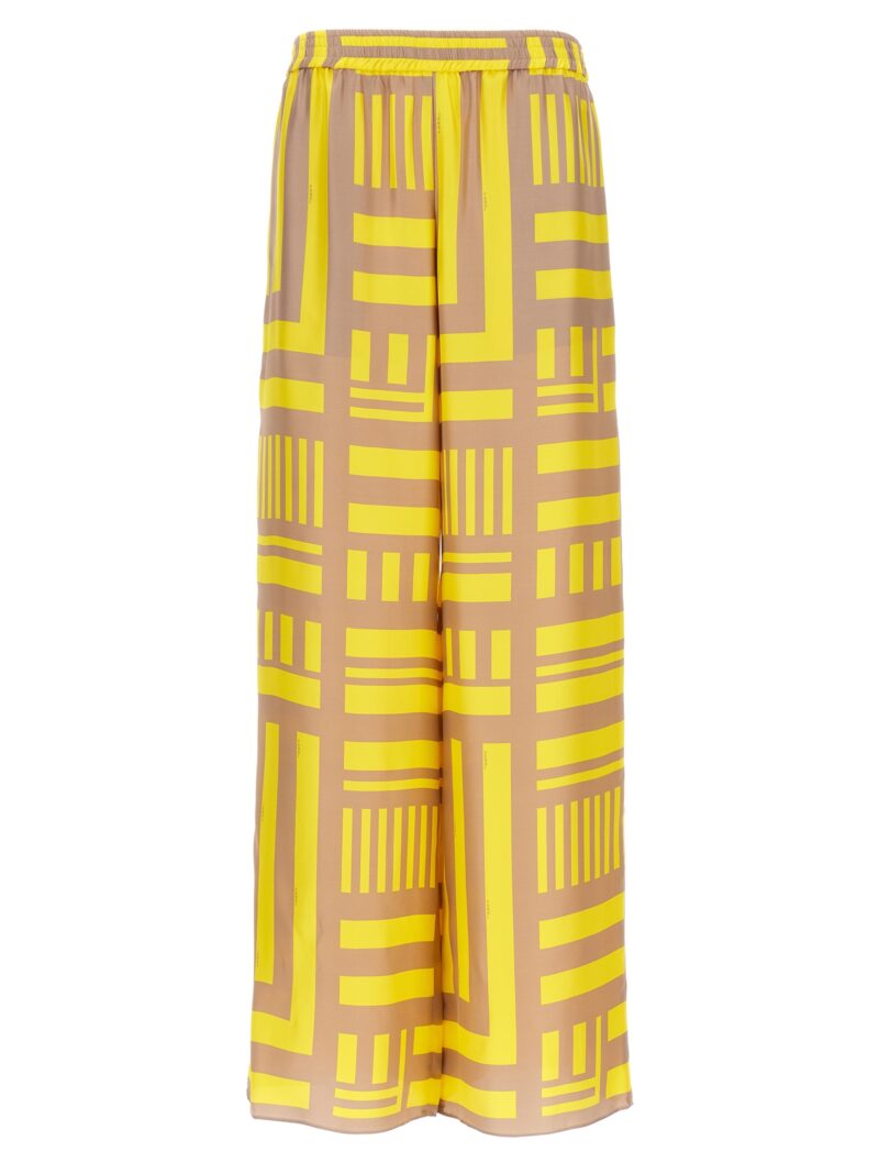 'Fendi Labyrinth' pants FENDI Yellow