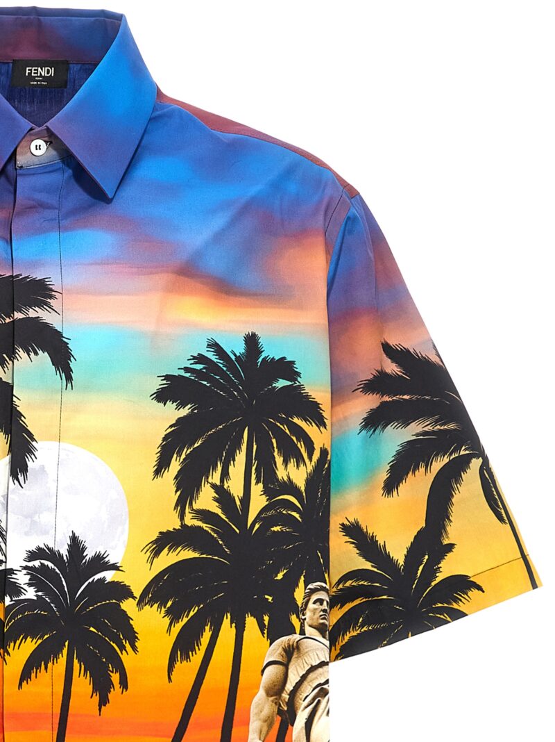 'Summer in Roma' shirt Man FENDI Multicolor