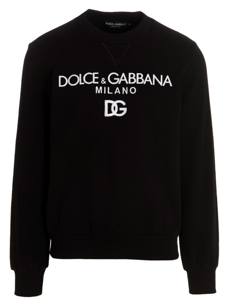 'DG Essential' sweatshirt DOLCE & GABBANA White/Black