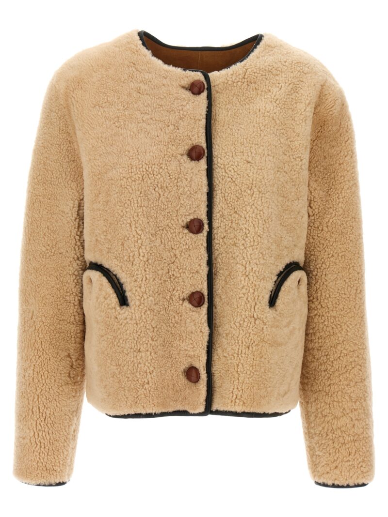 'Tatoosh Gliss Bolero' reversible sheepskin jacket BLAZÉ MILANO Multicolor