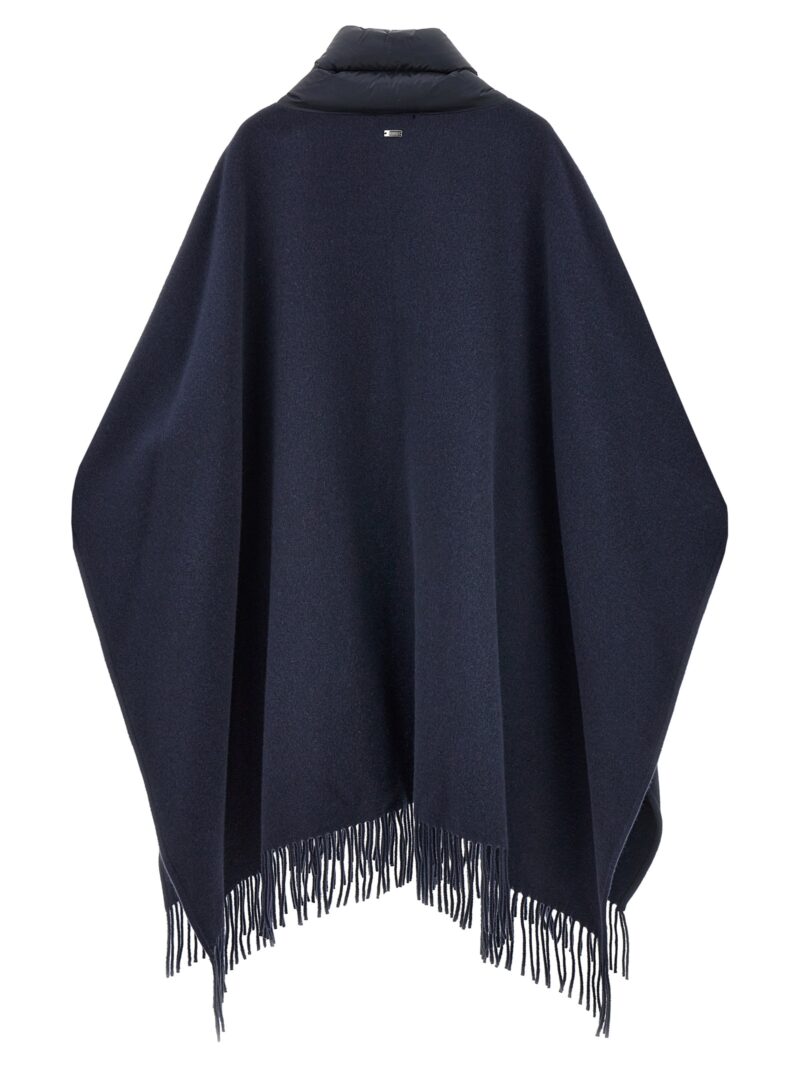 Nylon insert poncho GC00066DR333959200 HERNO Blue