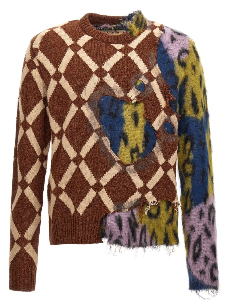 'Needle Punch Two in One' sweater MARNI Multicolor