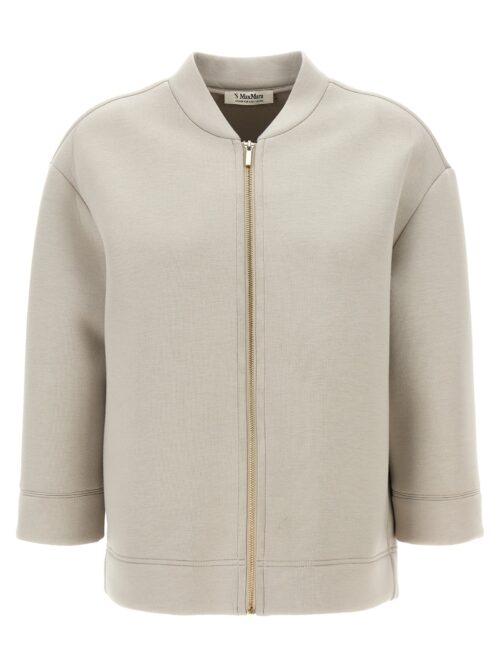 'Ghianda' bomber jacket MAX MARA 'S Gray