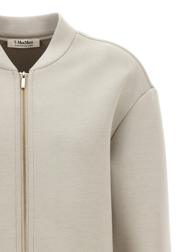 'Ghianda' bomber jacket Woman MAX MARA 'S Gray