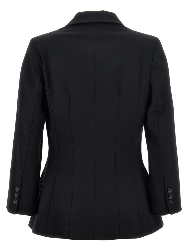 Single-breasted blazer GI10747E2110 ELISABETTA FRANCHI Black