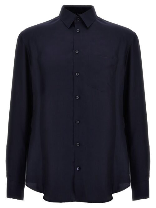 Silk shirt GIORGIO ARMANI Blue