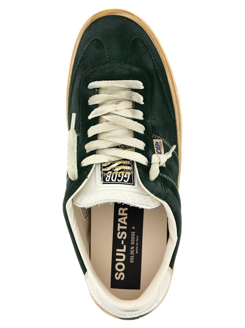 'Soul Star' sneakers 100% cow leather (Bos Taurus) GOLDEN GOOSE Green