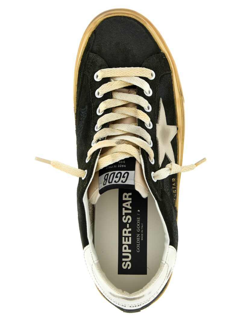 'Superstar' sneakers 83% cow leather 17% polyamide GOLDEN GOOSE Green