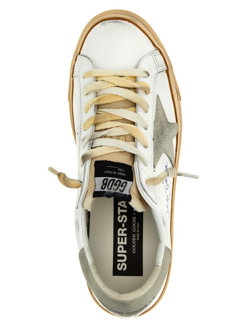 'Superstar' sneakers 86% leather 7% polyester 7% polyurethane GOLDEN GOOSE White